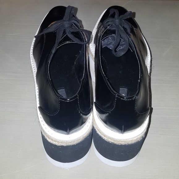 NWOT! MANGO Contrast Platform Size 39 Shoes - Picture 13 of 16